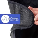 INFANZIA Piddle Pad Car Seat Protector Black 2pcs Waterproof view 2