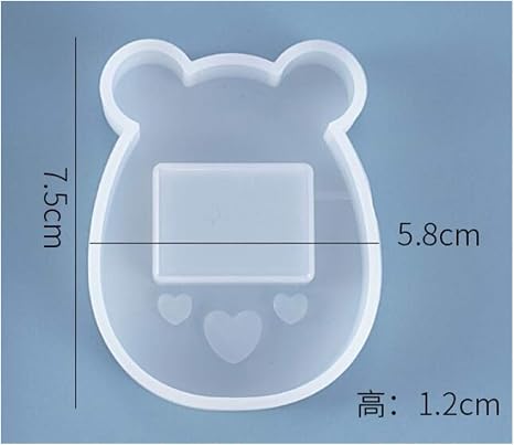 Amazon Co Jp シリコンモールド Diyシェーカー型クマのおもちゃの機械のシリコンの金型手作りの樹脂ジュエリーミルクボックスかわいい車の魅力 Color Bear Gamer ホーム キッチン