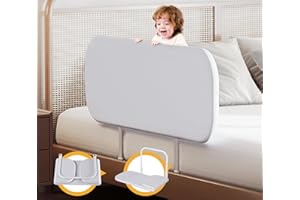 strenkitech Toddler Bed Rails for Travel - Baby Guard Bed Rail Portable for Crib, Twin, Queen, Full, King Size Beds - Easy to Assemble, Safety Bed Side Rail for Toddlers and Kids