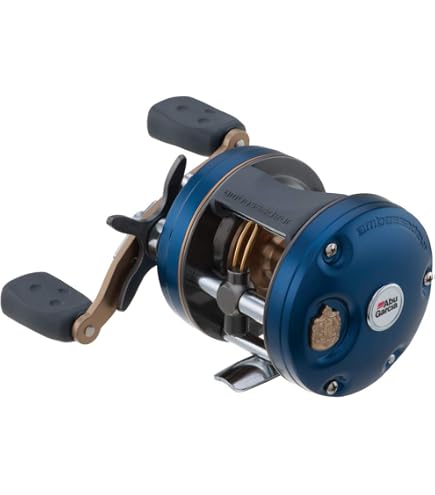 Amazon.com : AbuGarcia Ambassadeur 5500CS Rocket Blue Gray Right
