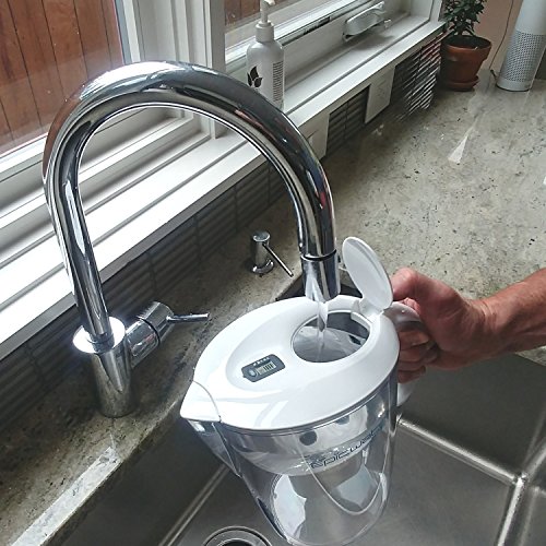 Epic Pure Water Filter Pitcher 100 BPAFree Removes Fluoride, Lead