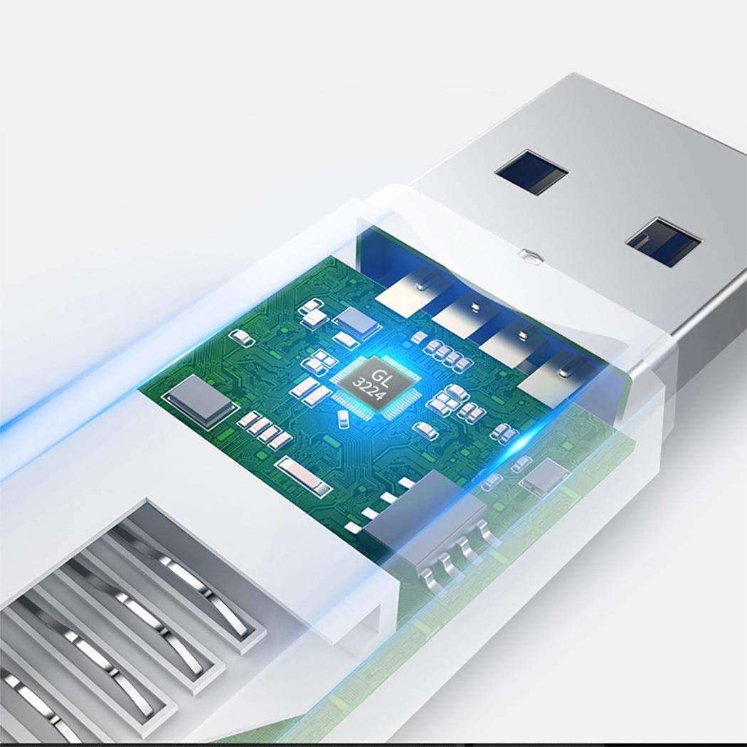 Junio1 Lettore di schede USB 3.0 Portatile ad Alta velocità per Computer Smartphone Lettori schede di Memoria Esterni