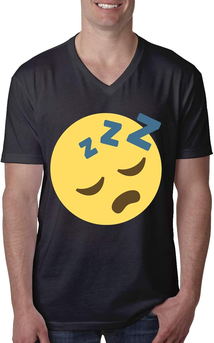 Sleep One Mens Short Sleeve Tee TShirt V Neck Tees Amazon.fr
