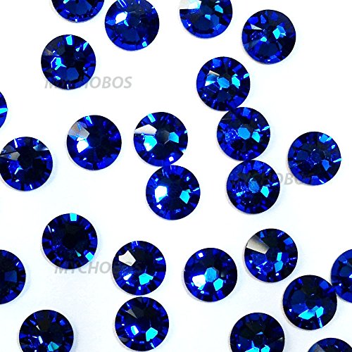 CAPRI BLUE (243) Swarovski NEW 2088 XIRIUS Rose 20ss 5mm flatback No-Hotfix rhinestones ss20 144 pcs (1 gross) *FREE Shipping from Mychobos (Crystal-Wholesale)*