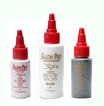 Salon Pro Hair Bonding Glue 1 Fl Oz White Salon Pro Hair Bonding