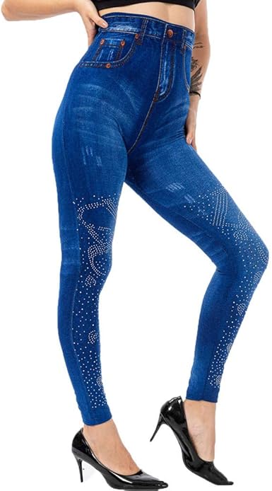 plus size glitter jeans