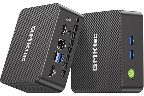GMKtec G3S Mini PC Intel N95 Processor (Up to 3.4GHz) 8GB RAM 256GB M.2 SSD | Mini Desktop Computer with VESA Mount for Office Home Business HTPC Proxmox, Dual 4K Display, WiFi 5, Gigabit Ethernet