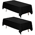Fitable White Rectangle Tablecloths For 6 Foot Tables, 6 Pack - 70 X - View #7