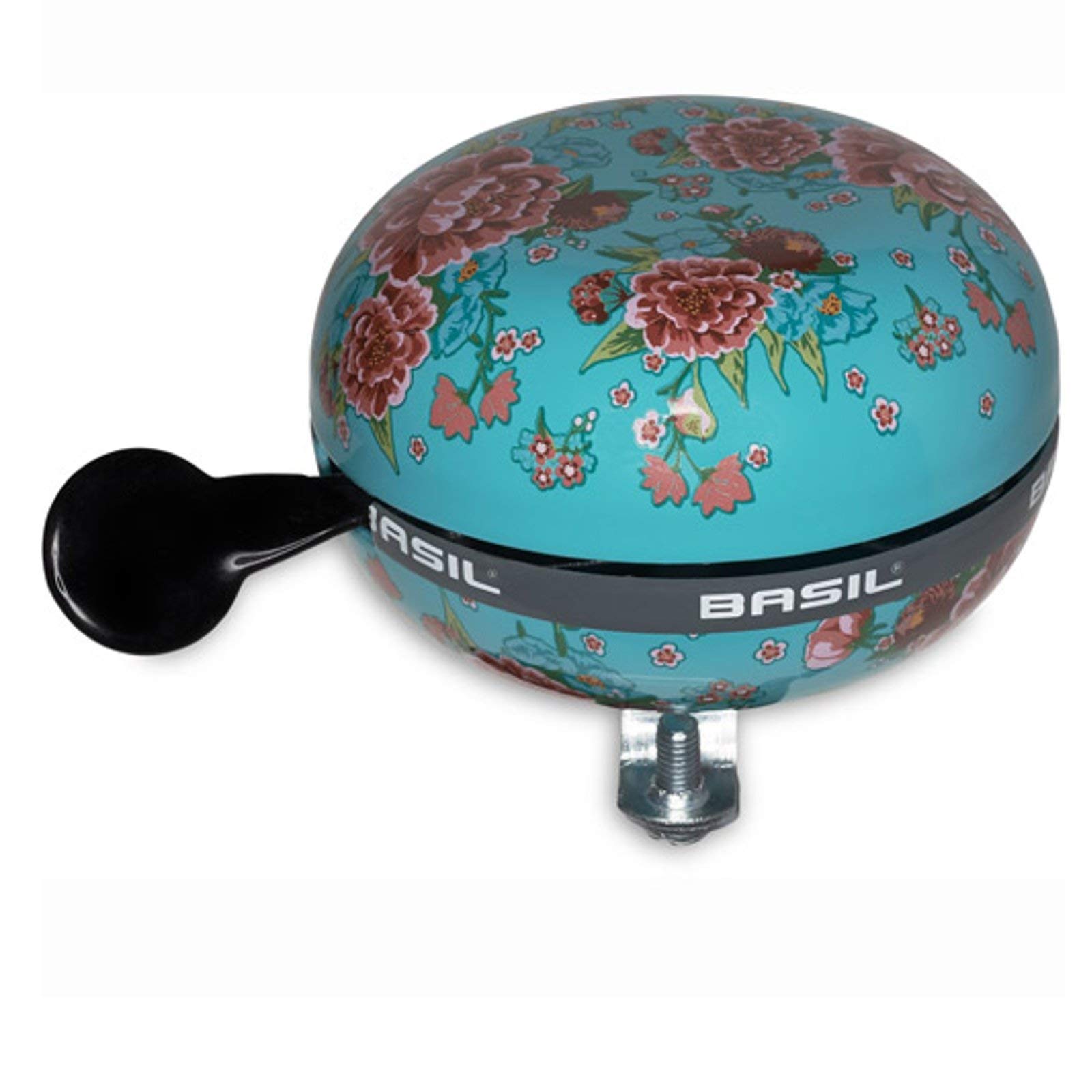Basil Unisex Adult Ding Dong Big Bloom Bicycle Bell, Green (Emerald Green), 8 cm