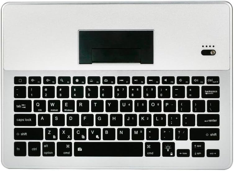 Kaiki Ultra Thin Aluminium 7 Colors Backlit Bluetooth Keyboard Stand for iPad Air2 pro9.7/S7 Edge
