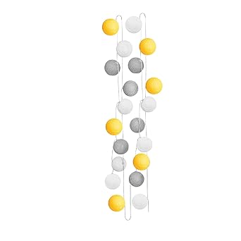 guirlande noel jaune