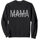 Cheerleader Mom Shirt Cheer Mom Mama Mother Sweatshirt
