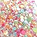 200 Mixed Color & Size AB Jelly Rhinestone 3,4,5,6mm Flatback Decor Nail Art *Ship with Samples from GreatDeal68*