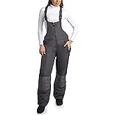 Arctic Hero Womens Snow Bibs - Waterproof Insulated Snow Pants Womens Overall Snowboarding Cold Weather Ski Pants