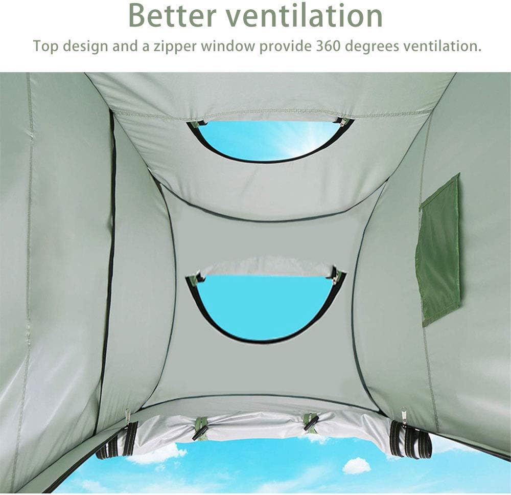 Portable Pop-up Shower Privacy Tent Outdoor Camping Dressing Room Toilet Beach Spacious Tent Shelter: Sports & Outdoors