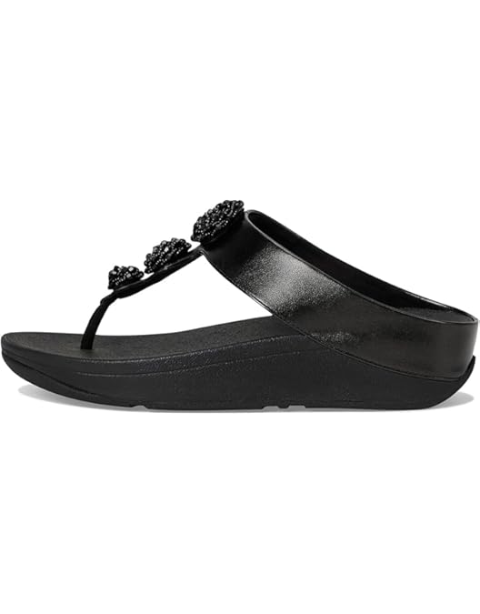 Amazon.com | Fitflop Womens Lulu Crystal Embellished Toe-post