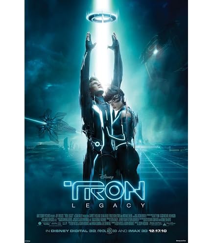 Amazon.com: TRON ARES MOVIE POSTER 2 Sided ORIGINAL INTL Advance