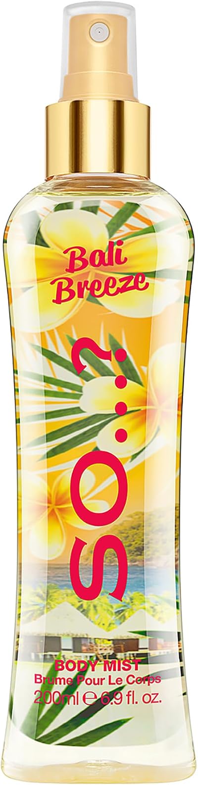 SO…? Summer Escapes Bali Breeze Body Mist 200ml Fragrance Spray