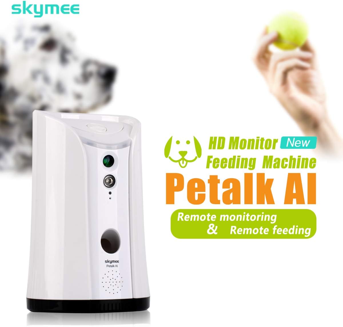 skymee dog camera treat dispenser