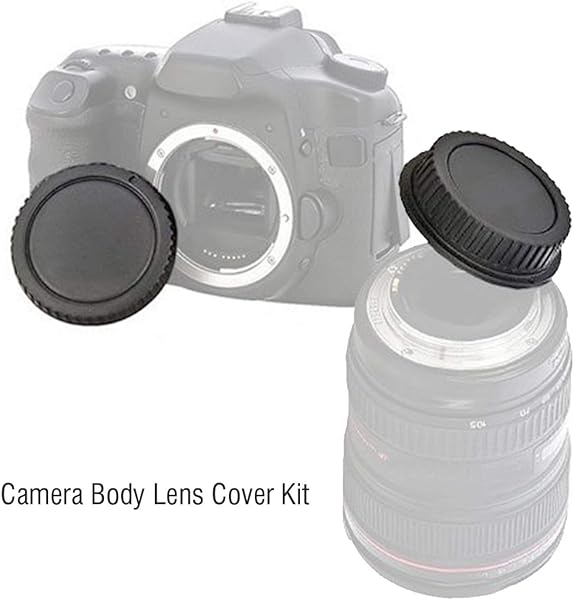 zhuolong Camera Body Lens Cover Kit Lightweight Dustproof Scratch Resistant Fit for Canon EF Camera BodyEF Mount Camera Lens
