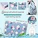12 packs reusable produce bags washable eco friendly mesh grocery bags, 2 reusable grocery shopping bags and 10 washable muslin cotton bags for food, fruits, veggies grain, things storage