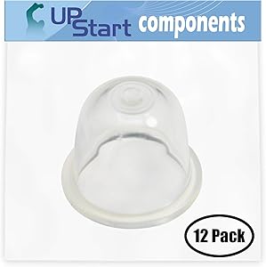 UpStart Components 12-Pack 188-12-1 Primer Bulb Replacement for Shindaiwa EB8520 Backpack Blowers - Compatible with 531002436 12318140630 Purge Bulb