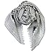 Lady's Ethnic Fringe Lace Thick Cotton Soft Spring Scarf