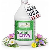 GS Plant Foods Green Envy Liquid Lawn Food – Fall & Winter Lawn Prep Fertilizer for Strong Roots and Resilient Grass, Suitable for Organic Growing (1 Gallon)