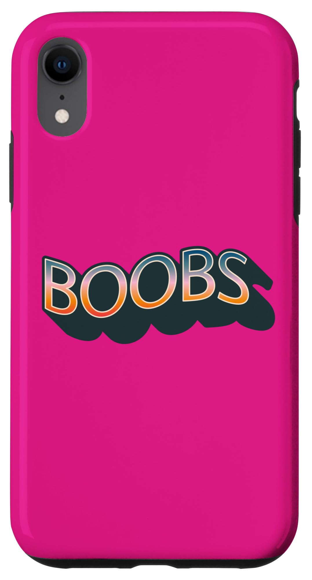 iPhone XR BOOBS Vintage Vibes Design Case