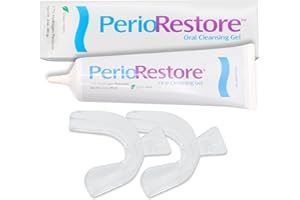 ROTADENT PROCARE Perio Restore Gel (3 oz) – Mint-Flavored at-Home Periodontal & Teeth Whitening Treatment with 1.7% Hydrogen Peroxide | Includes 2 Application Trays for Easy Use