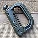 1 Pcs New EDC Keychain Carabiner Tactical Backpack Shackle Snap D-Ring Clip by u-hoMEyy