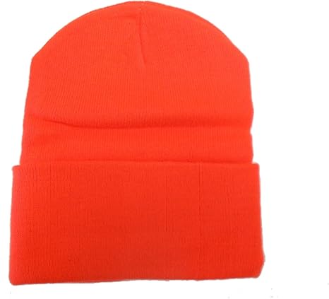 Orange winter hunting hat Clearance