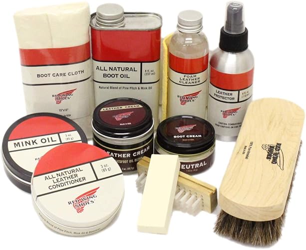 red wing boot care