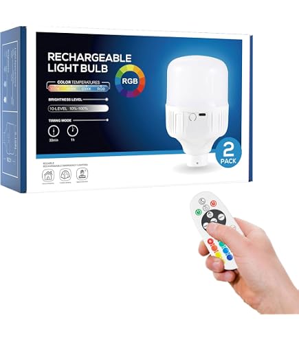 TERLEENART Battery Operated Wall Sconce Set Of 2 – RGB Colors, Dimmable, Remote Control, White Fabric Shade