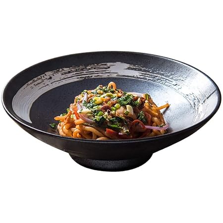 Happiness Tableware LIXUE 9,5 Pulgadas de Cerámica Gran Sopa ...