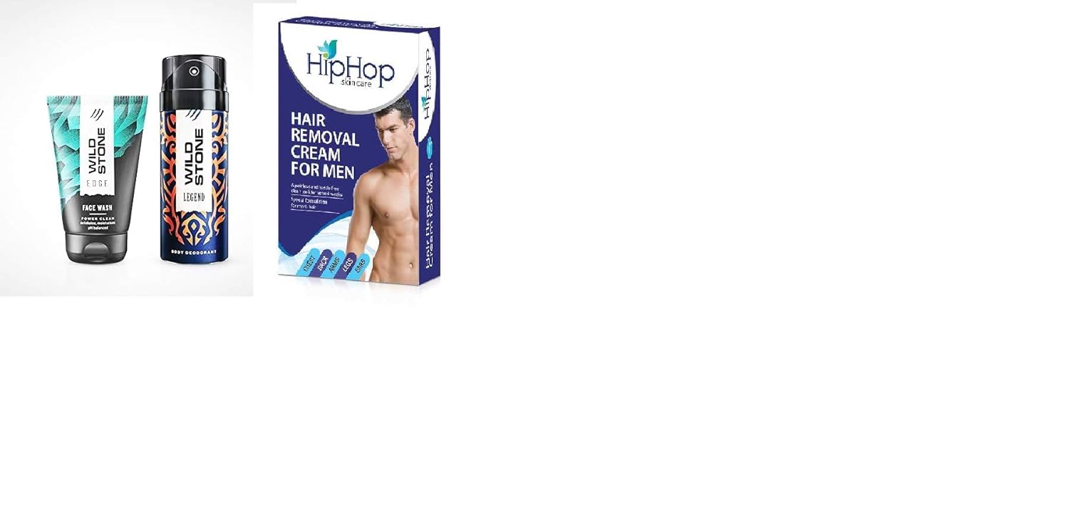 Buy Wild Stone Deo Face Wash Mrp 294 And Hip Hop Mens