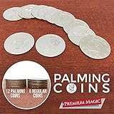 Palming Coin Set (U.S. Half design /12 piece) by Premium Magic - Trick