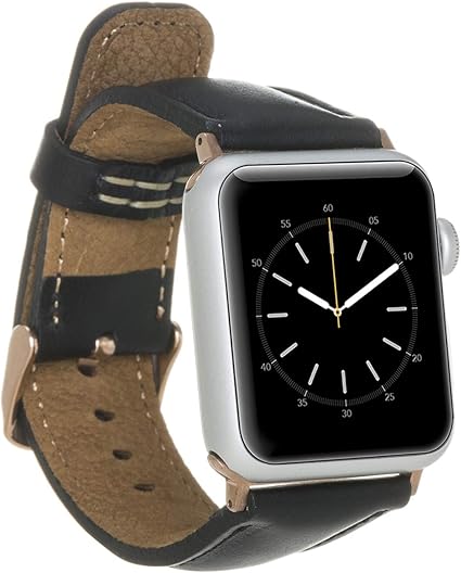rustic leather apple watch band