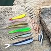 Mizugiwa-Drop-Shot-Kit-Include-Soft-Shad-Minnow-Bait-Hooks-Weight-For-Bass-Perch-Walley-Fishing