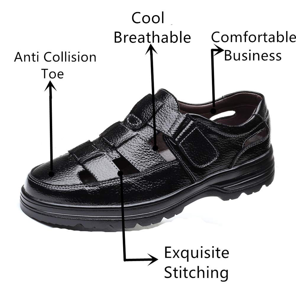 Mua UIKGITP Men's Working Business Casual Sandals Man Summer Breathable