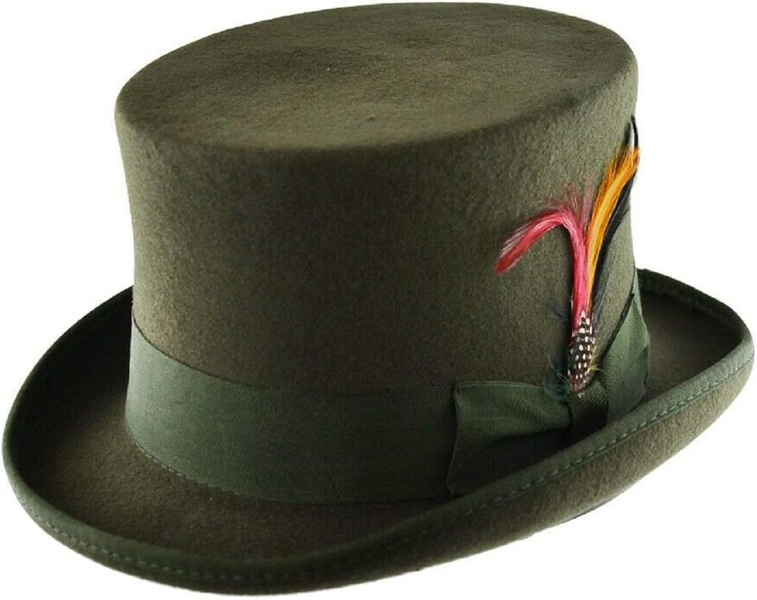 olive wool hat