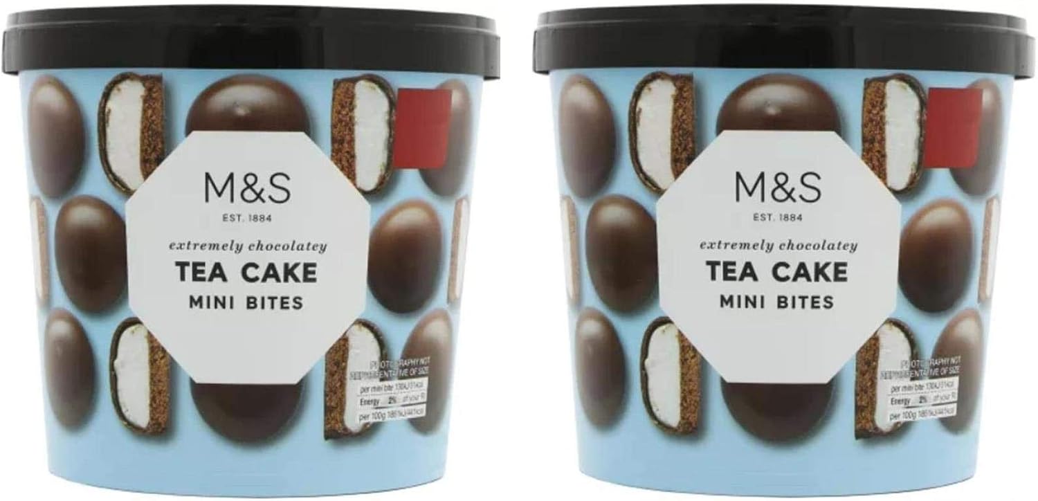 Marks and Spencer Extremely Chocolatey Tea Cake Mini Bites 2 x 280g