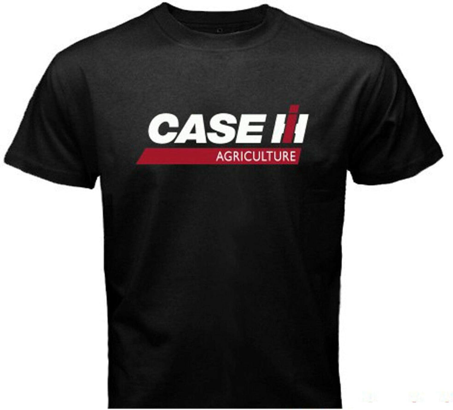 New Case IH Agriculture Tractors Company Logo Men's Black TShirt Size