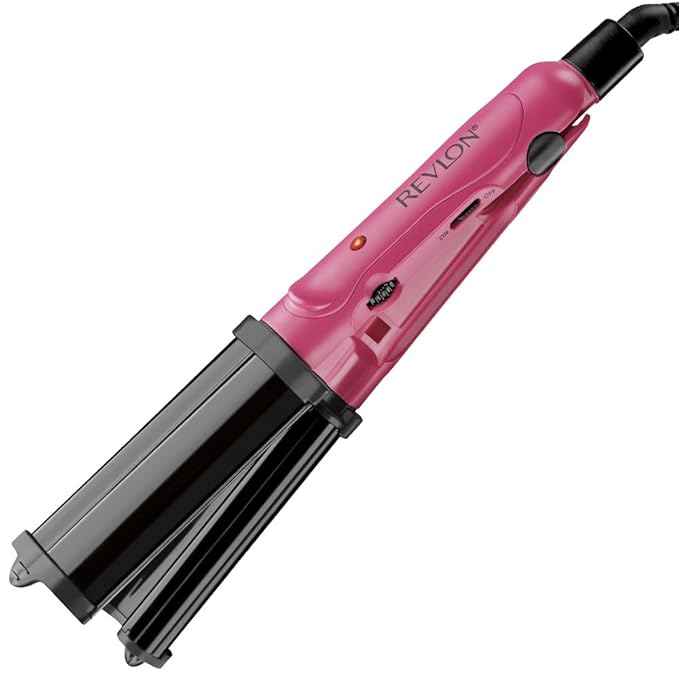 3 barrel curling iron revlon