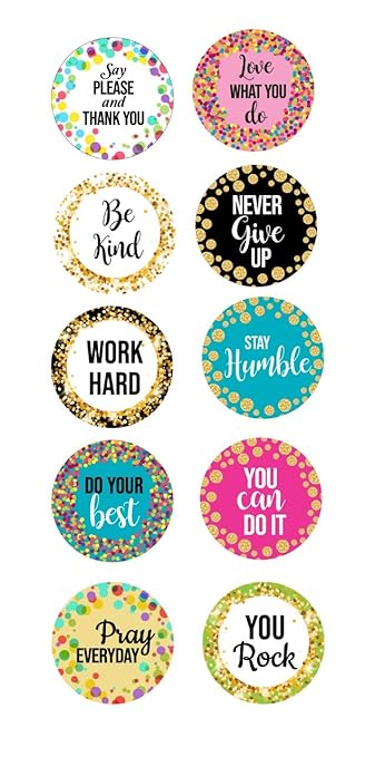 Bulletin Board Borders Confetti Positive Sayings Classroom