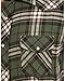 Wrangler Men's Green Plaid Flannel Western Shirt - Mw15891