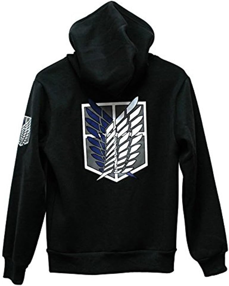 staranim Anime Shingeki No Kyojin The Survey Corps Cosplay Thermal Costume Hoodie Jacket