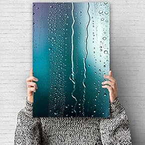 Canvas Wall Art Earth Painting Artwork for Home Prints Framed - 12x18 inches