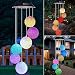 Wind Chime, solar crystal ball/solar hummingbird wind chime Outdoor/indoor（gifts for mom/momgrandma gifts/birthday gifts for mom）,outdoor decor,yard decorations ,memorial wind chimes,best mom gifts