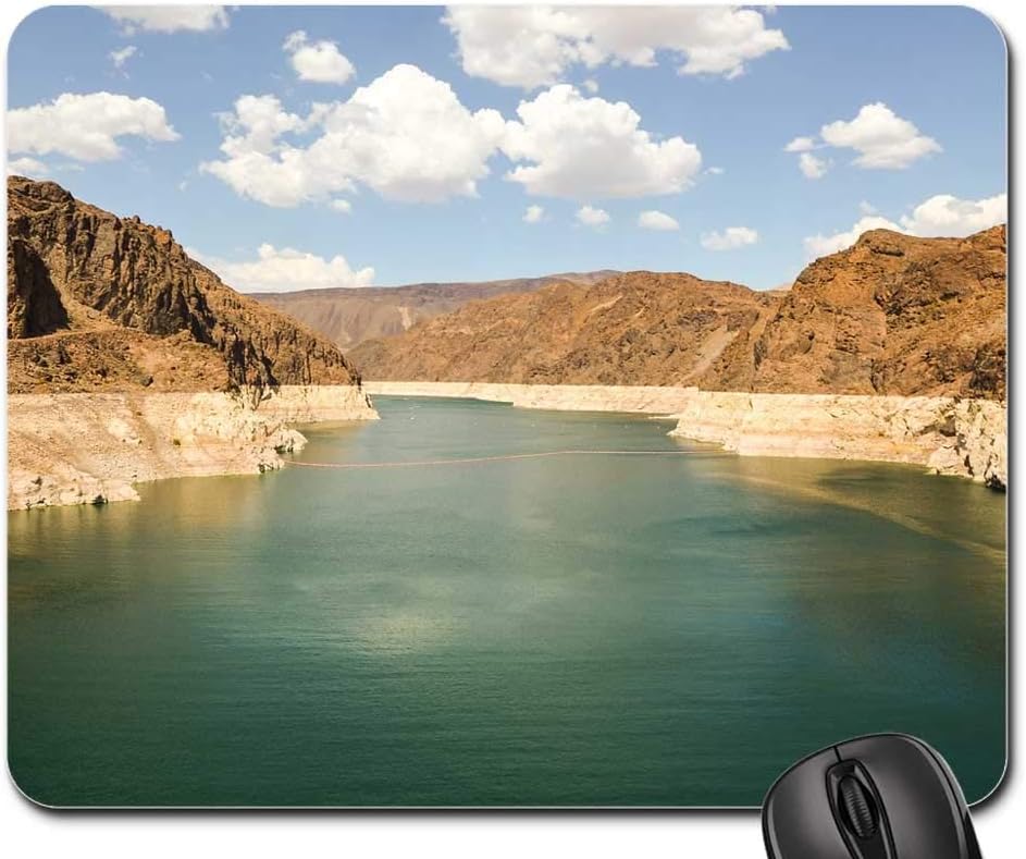 Mouse Pad - Dam Hoover Dam Reservoir USA America Nevada Lake
